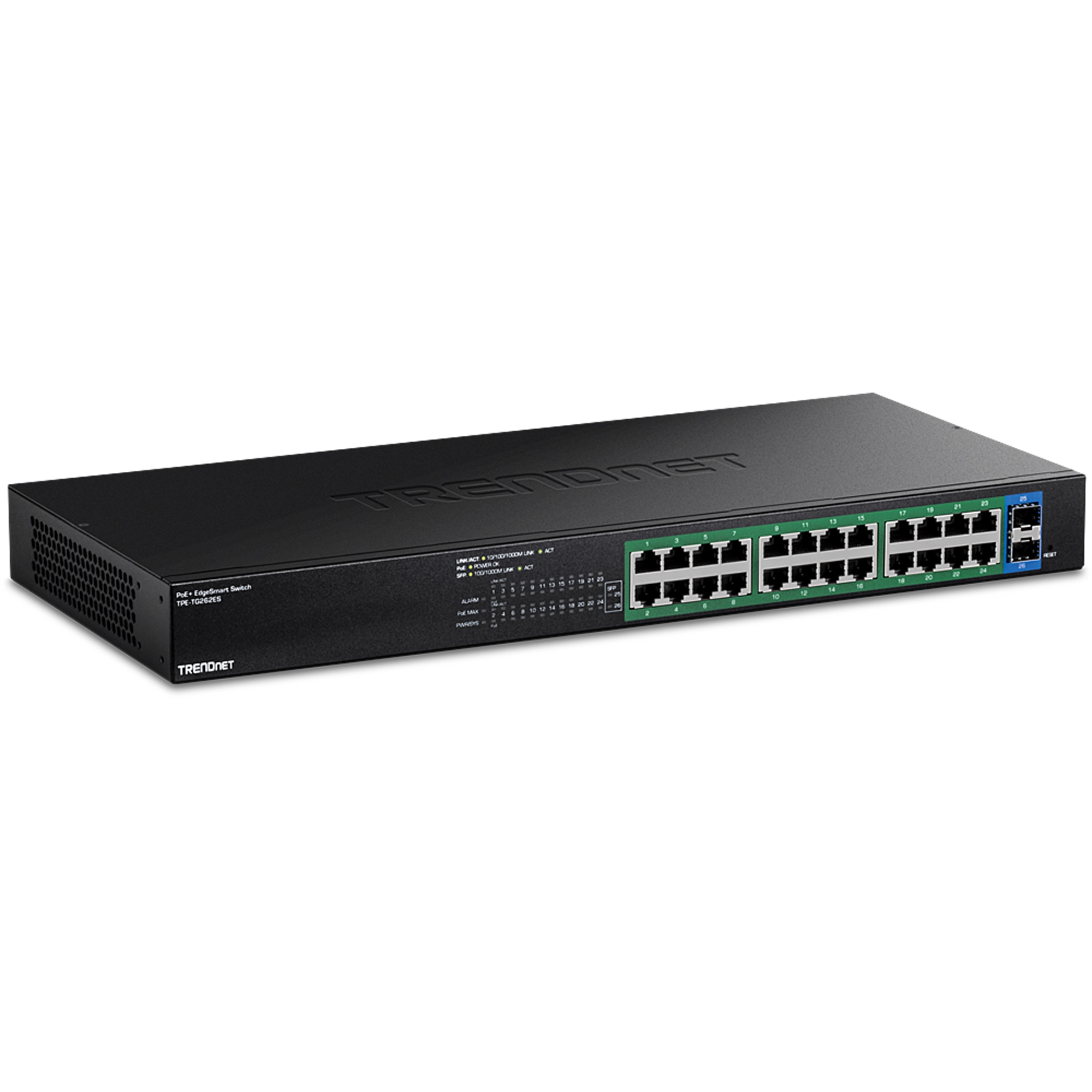 26-Port Gigabit PoE+ Switch (380W) Trendnet