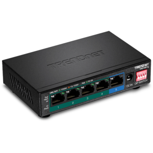 5-Port Gigabit PoE+ Switch (60W) Trendnet