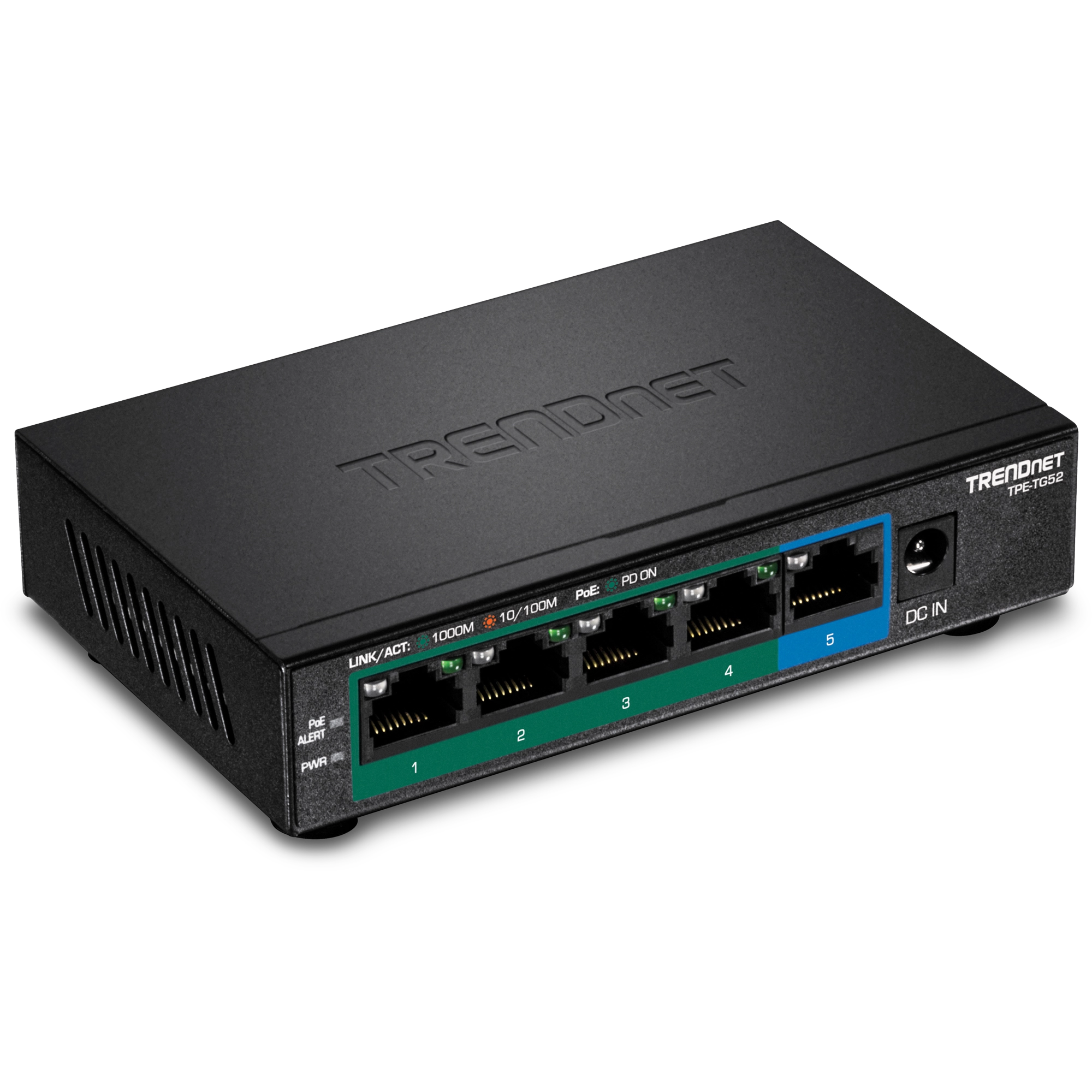 5-Port Gigabit PoE+ Switch (32W) Trendnet