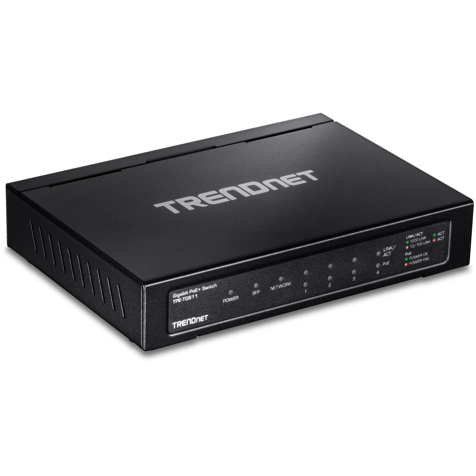 6-Port Gigabit PoE+ Switch Trendnet