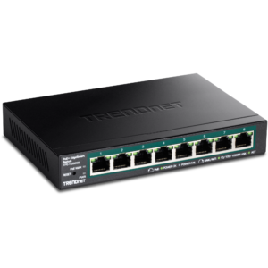 8-Port Gigabit EdgeSmart PoE+ Switch (61W) Trendnet