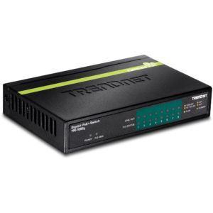 8-Port Gigabit PoE+ Switch (61W) Trendnet