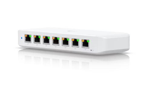 SWITCH UBIQUITI UNIFI 8P GB (7POE+,1POE++) SIN FUENTE