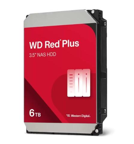 WD UNIDAD DE DISCO DURO RED PLUS 6TB NAS