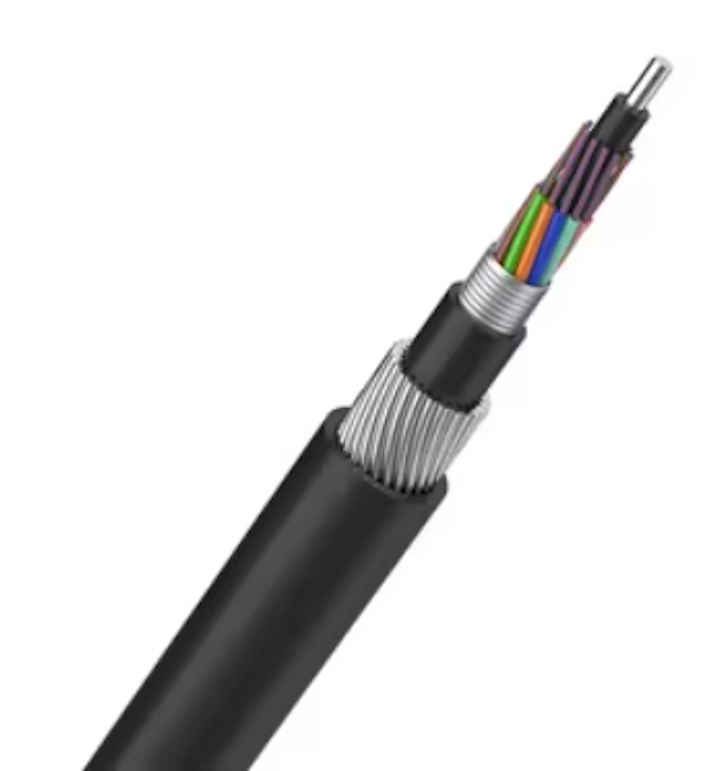 FIBRA OPTICA MULTIMODO 6 HILOS OM4 LSZH ANTIRROEDOR ACERO BOBINA 4 KMS HELLERMANN