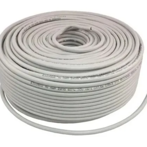 ROLLO CABLE UTP CAT 5E GRIS CLARO 100% COBRE INTERIOR BOBINA 305MTS HELLERMANN