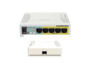 SWITCH MIKROTIK RB260GSP 5GB ETH POE SMART +1SFP