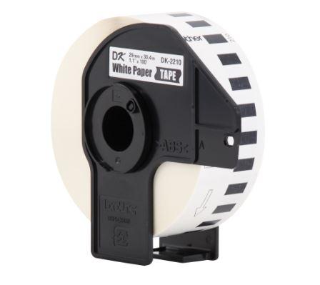 INSUMOS BROTHER CINTA BLANCA AUTOADHESIVA 29MM-30.48 MTS