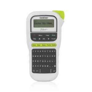 ROTULADORA BROTHER MANUAL P.TOUCH E110 12MM WHITE