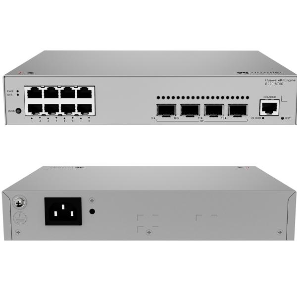 SWITCH HUAWEI EBG 8P GE 4-SFP GE LAYER 2+