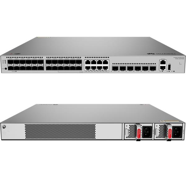 SWITCH HUAWEI EBG 24P SFP-GE/4SFP+ 10GE/8P GE COMBO L3 STK