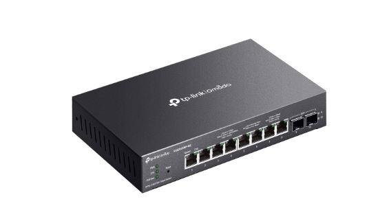SWITCH TP LINK 8 PUERTOS 2,5 GB SMART POE 2SFP 10GE