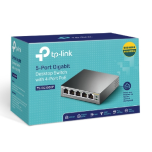 SWITCH TP LINK 5 PUERTOS GIGABIT 4 POE