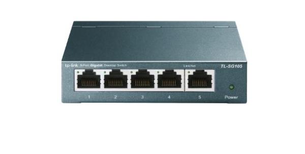 SWITCH TP LINK 5 PUERTOS 10/100/1000 MBPS BAJO CONSUMO