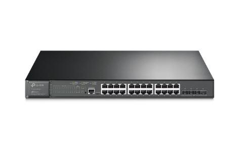 SWITCH TP LINK 24 PUERTOS GB SMART L2 + 4 SFP+ L2+