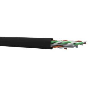 CABLE FKW UTP CAT6 GIGALAN X METRO NEGRO EXTERIOR FURUKAWA