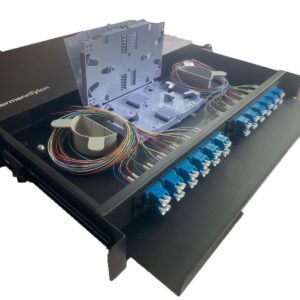 WAN - BANDEJA FO 24PORTS SM LC - 48 LC ADAPTERS WITH ACCESORIES Hellermann