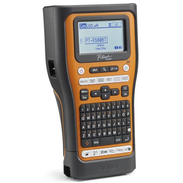 ROTULADORA BROTHER MANUAL P.TOUCH E560BTVP 18MM