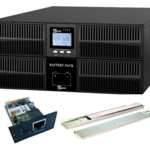 UPS 2000VA RACKEABLE + PLACA SNMP ONLINE INCLUYE BATERIAS REGUVOLT