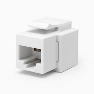 LAN - JACK RJ45 CAT6 WHITE GST - INGLATERRA Hellermann