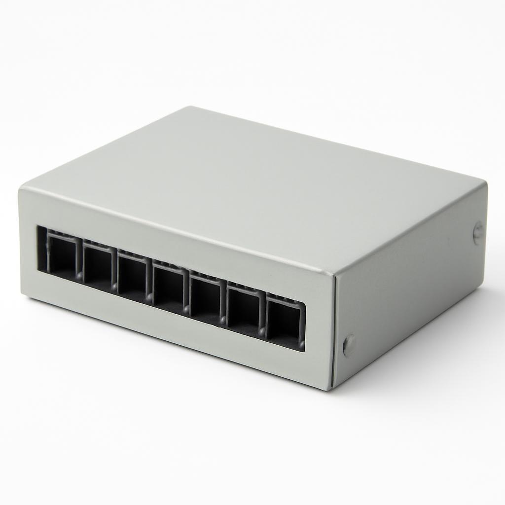 WAN - Caja de Distribucion 8 PORTS P/SPLITTER - METALICA Hellermann