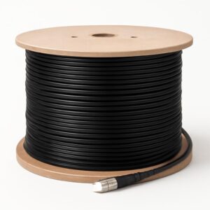 FIBRA OPTICA MONOMODO 12 HILOS ANTIRROEDOR ACERO Hellermann