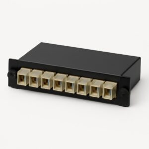 WAN - Bandeja Fibra Optica / Accesorio Frente 8 Ports LC Duplex Hellermann
