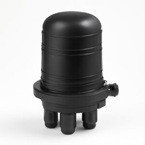 WAN - CAJA DE EMPALME F0 12-24 FIBERS SMALL DOME CON VALVULA Hellermann
