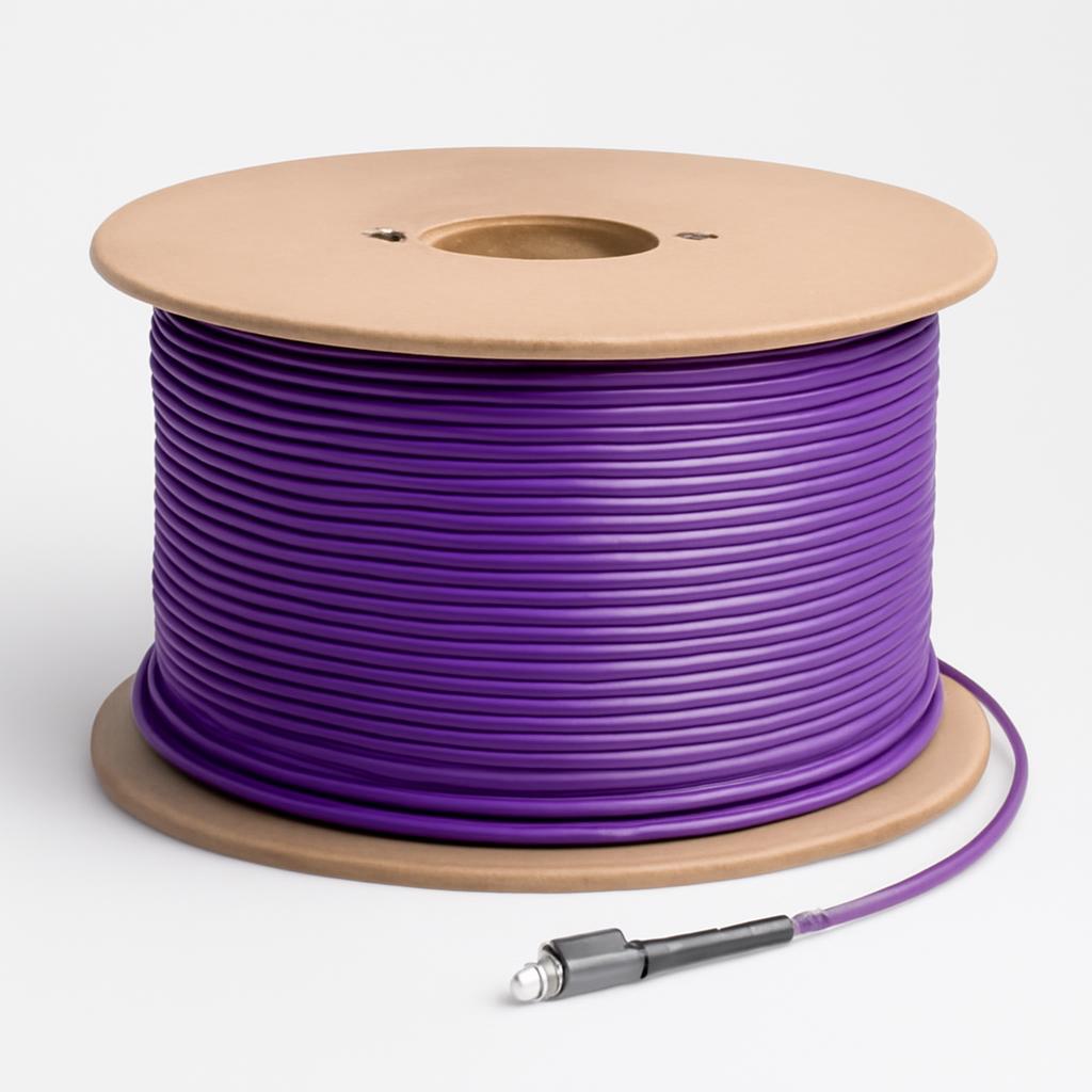 FIBRA OPTICA MULTIMODO 12 HILOS OM4 LSZH ANTIRROEDOR ACERO Hellermann
