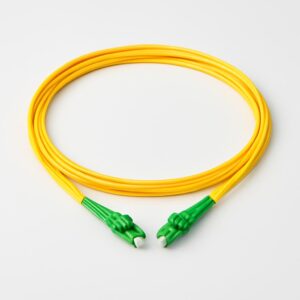 WAN - Patchcord FO SM LC-APC/LC-APC 5 metros Duplex Yellow Hellermann