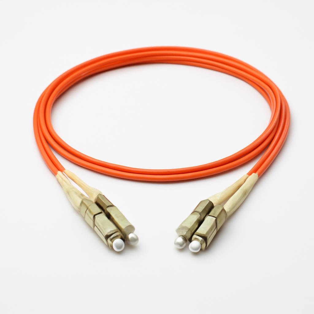 LAN - Patchcord FO MM OM2 LC-PC/LC-PC 2 metros Duplex Orange Hellermann