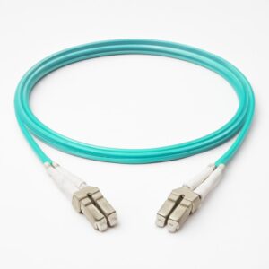 LAN - Patchcord FO MM OM3 LC-PC/LC-PC 2 metros Duplex Aqua Hellermann