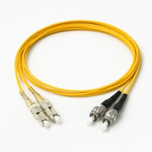 WAN - Patchcord FO SM LC-PC/ST-PC 1 metro Duplex Yellow Hellermann