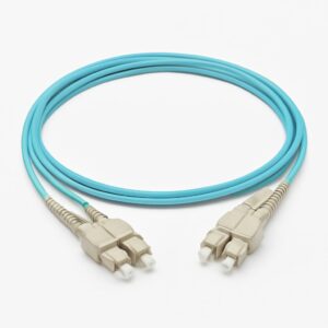 LAN - Patchcord FO MM OM3 SC-PC/SC-PC 1 metro Duplex Aqua Hellermann