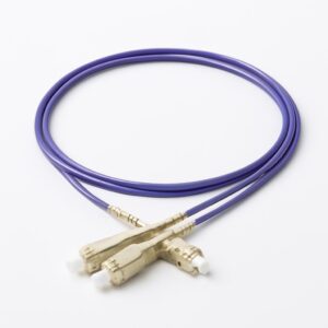 LAN - Patchcord FO MM OM4 SC-PC/SC-PC 2 metros Duplex Violet Hellermann