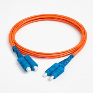 LAN - Patchcord FO MM OM1 SC-UPC/SC-UPC 2 Metros Duplex Orange Hellermann