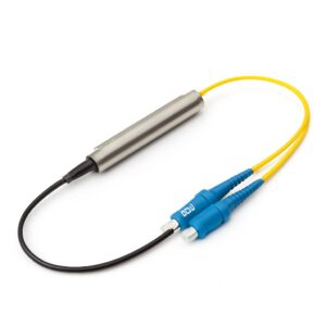 WAN - PLC Splitter 1:2 Tubo de acero sin conectores Hellermann