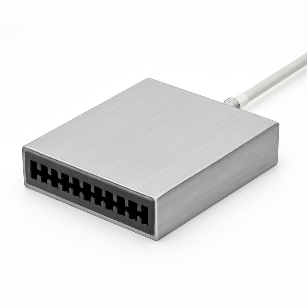 WAN - PLC Splitter 1:16 Tubo de acero sin conectores Hellermann