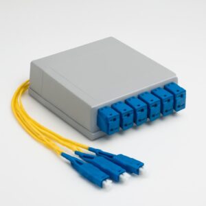 Optical Distribution Box 8FO 1 Hybrid Splitter: FBT 1x2 (50/50) Hellermann