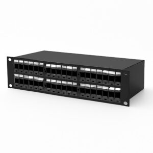 LAN - P Panel CAT5E 2U 48 Ports Hellermann