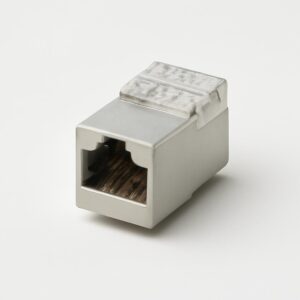 LAN - PLUG CAT6A PASSING-THROUGH - BOLSA x 100 un Hellermann