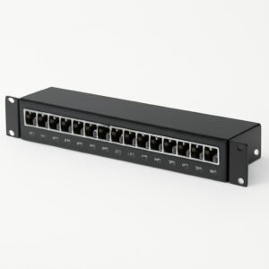 LAN - P Panel Global CAT6A 24 Ports Hellermann