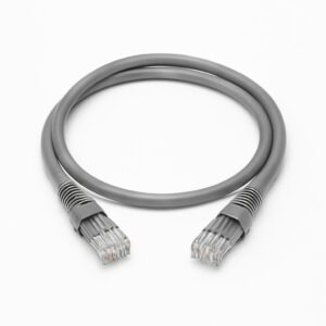 LAN - Patchcord UTP Categoria 6 0,5 metros Gris Hellermann