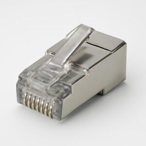 LAN - PLUG CAT6A FTP PASSING-THROUGH - BOLSA x 100 un Hellermann