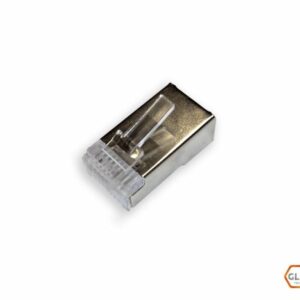 Ficha Conector Rj-45 Blindada X Unidad