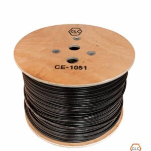 CABLE UTP CAT 5E EXTERIOR C/PORTANTE ACERO X 305MTS GLC MAX(DOBLE VAINA)