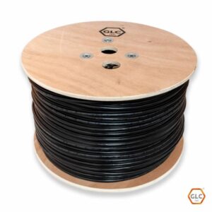 CABLE FTP CAT 5E EXTERIOR C/PORTANTE ACERO X 305MTS GLC MAX (DOBLE VAINA)
