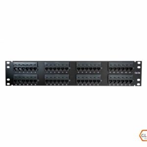 PATCH PANNEL 48 PORTS CAT 5E P/ KRONE/110