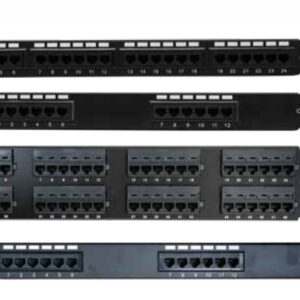 PATCH PANNEL 12 PORTS CAT 5E P/ KRONE/110 P/PARED