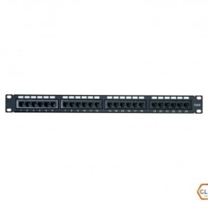 Patchera de 24 Puertos CAT 6 PATCH PANNEL 24PORTS CAT 6A P/ KRONE/110
